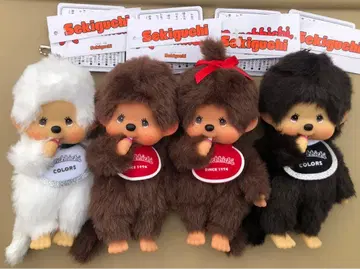 정품 택 포함 새상품 구하기 어려움 레어 봉제 인형 키체인 4개 set!