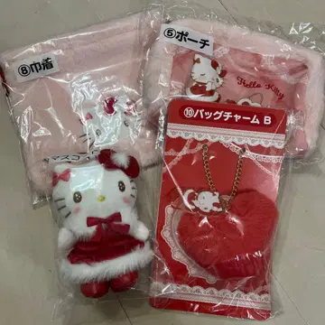 새상품 헬로키티 복권 4세트