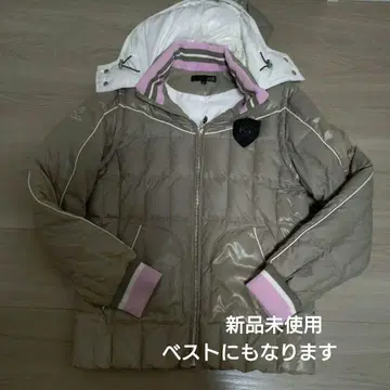 23구 충전솜 다운&페더 자켓 베스트로도 활용 가능