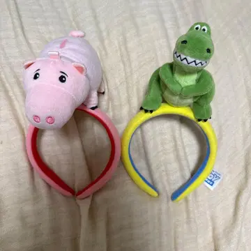 토이 스토리 머리띠 봉제 인형 햄 렉스 세트
