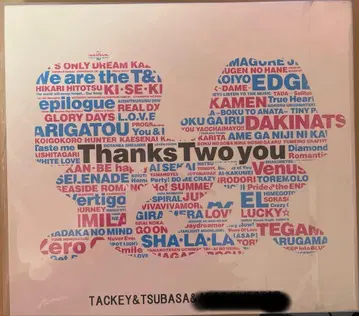 타키&츠바사 베스트 앨범 Thanks Two you