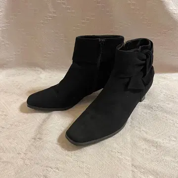 블랙 리본 포함 숏부츠 RIZ~nature~23cm EEE