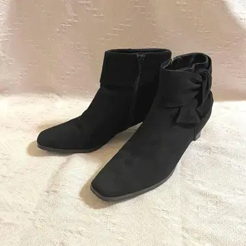 블랙 리본 포함 숏부츠 RIZ~nature~23cm EEE