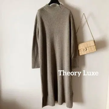 띠어리 럭스*고급 포근 울 루즈핏 풀오버 니트 원피스*