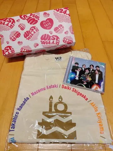 WEST. [ 하트 / FATE ] 10주년 통신 판매 한정판 세트