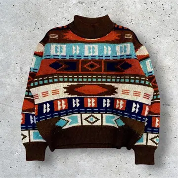 00s 빈티지 니트 울 그런지 y2k 레트로