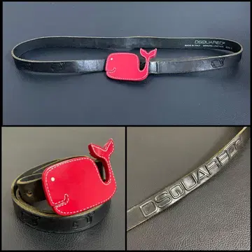 [ 가격 인하 OK ] DSQUARED 디스퀘어드 벨트 고래