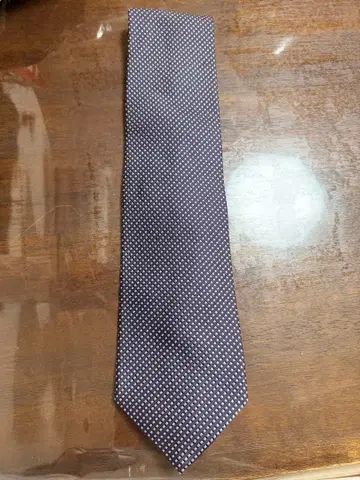 NEWYORKER 네이비 도트 무늬 넥타이