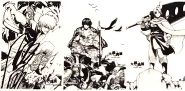 대은혼전 은혼전 은혼 사카타 긴토키 카무이 타카스기 신스케 브로마이드