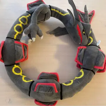 포켓몬스터 블랙 레쿠자 메챠모후굿토 봉제 인형