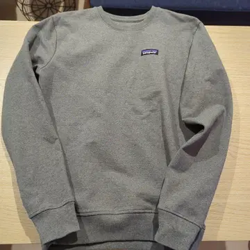 patagonia 그레이 크루넥 맨투맨