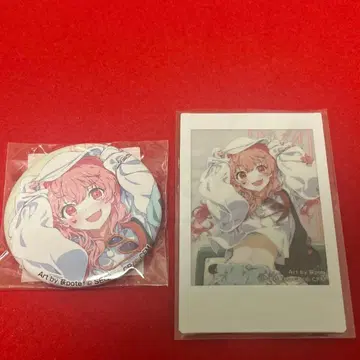 프로세카 ZOZOTOWN 모모이 아이리 캔뱃지 폴라로이드 2개 세트