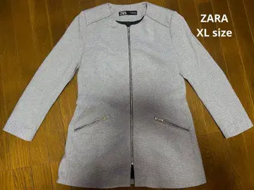 ZARA 그레이 집업 롱 자켓