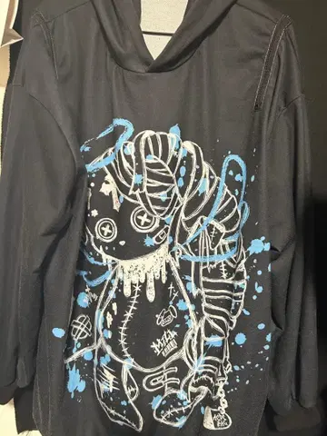 ACDCRAG 토끼 귀 후드티