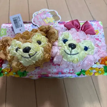 TDS 더피&프렌즈 티슈 커버 스프링 보야주 새상품