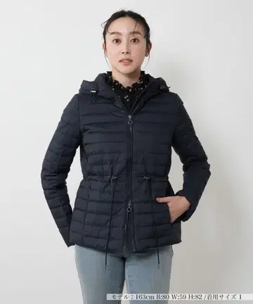 새상품 타트라스 후디드 다운 자켓 네이비 2 M