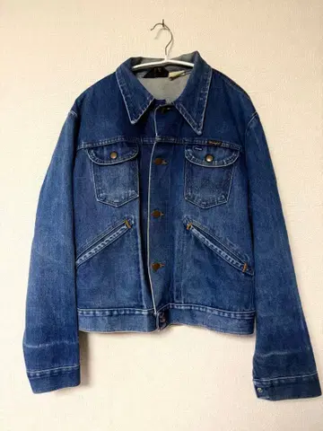 Wrangler 빈티지 데님 자켓 페이드