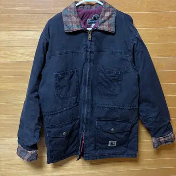 덕지 커버올 워크 자켓 충전솜