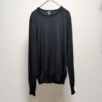 가마쿠라 셔츠 울 니트 46 블랙