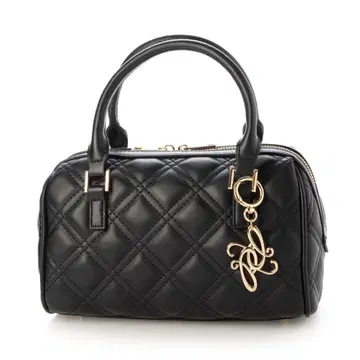 RANDA 퀼팅 2WAY 보스턴 백 블랙