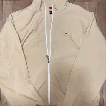 TOMMY HILFIGER 베이지 나일론 자켓 XL