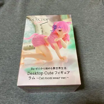 리제로 Desktop Cute 피규어 라무 Cat room wear