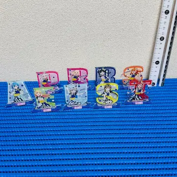 러브 라이브 슈퍼스타 로고 아크릴 스탠드 세트 하라주쿠 알타