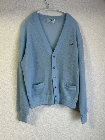 크로커다일 스카이블루 가디건 vintage