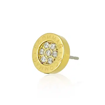 Swarovski Scommag 골드 귀걸이 316L
