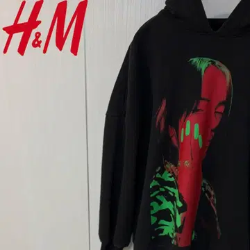 H&M 빌리 아일리쉬 후드티