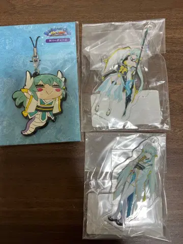 FGO 아크릴 스탠드 러버 키링 키요히메