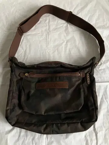 페리지 숄더백 9362/DS 나일론 x 가죽 카모플라쥬 카모플라주