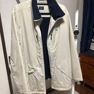 LACOSTE 중고품 대방출 LACOSTE 아이보리 집업 자켓
