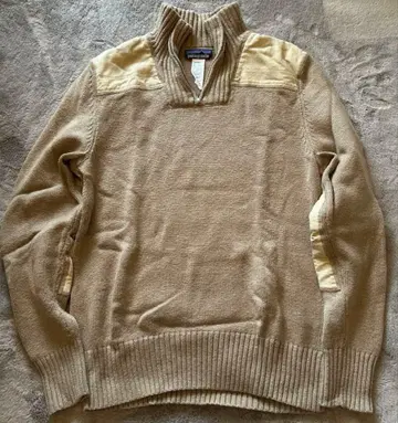 Patagonia 명령어 니트 스웨터 베이지