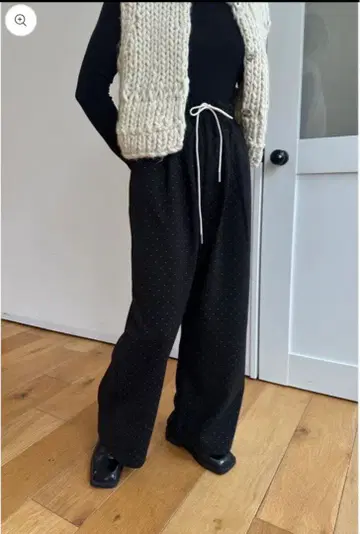 lawgy rafu string dot straight pants