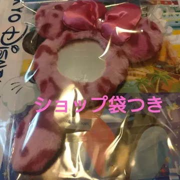 도쿄 디즈니 리조트 미니 레오파드 무늬 거울