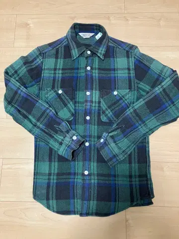 FIVE BROTHER 파이브브라더 긴팔 체크 플란넬 셔츠 사이즈 S