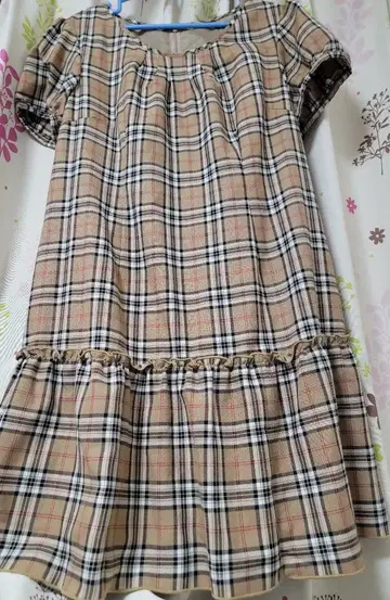 Silent Majority 체크 무늬 원피스