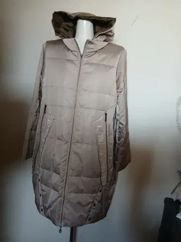 에이코콘도 EB 베이지 퀼팅 다운 자켓 L 사이즈