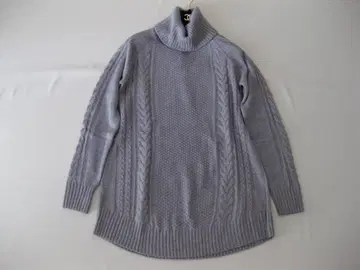 로트레 아몬 새상품 아란편 터틀 니트 38