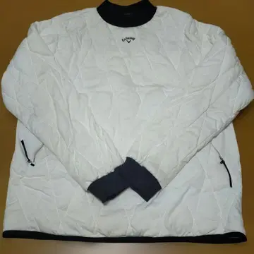 Callaway 퀼팅 자켓 화이트