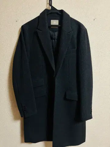 nano universe 다크 그레이 울 피코트