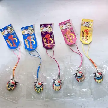 헬로키티 야마나시 한정판 후지큐 도돈파 스트랩 5종 세트