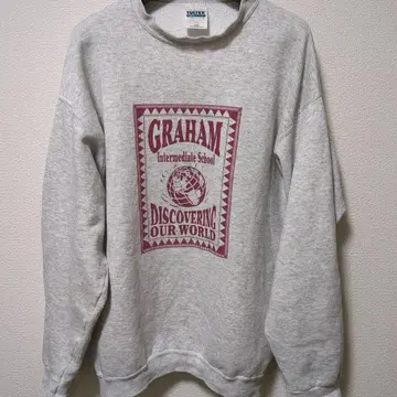 TULTEK 그레이 맨투맨 L 사이즈