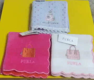 훌라 미니 손수건 3개 세트