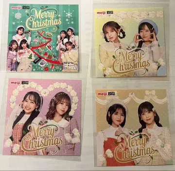 FRUITSZIPPER 오리지널 스티커 meiji 혜택 4장 세트