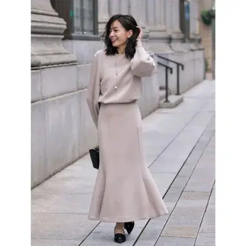 소프트 패브릭 머메이드 스커트