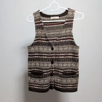 스튜디오 클립 니트 베스트 싸개 버튼