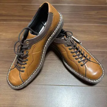 MCGREGOR [미사용품] 브라운 가죽 캐주얼 슈즈