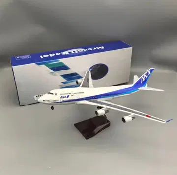 ANA 보잉747 1/150 46cm LED 모델 조명 빛남!